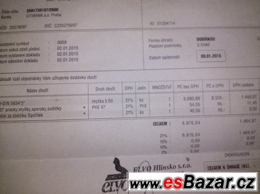 BEKO-DIN 5834, kupovaná Leden 2015, v záruce - cena 5.500,- – fotografie 4