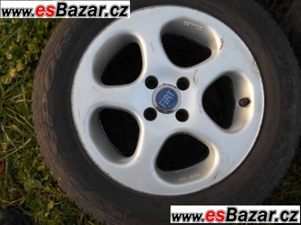 Prodám Alu kola 15ctky na Fiat, Alfa 4x98 – fotografie 3