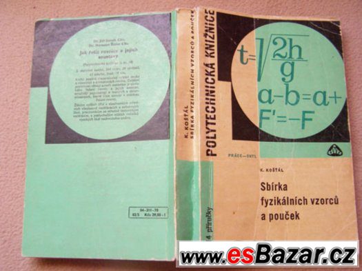 Sbírka fyzikálních vzorců a pouček – fotografie 1