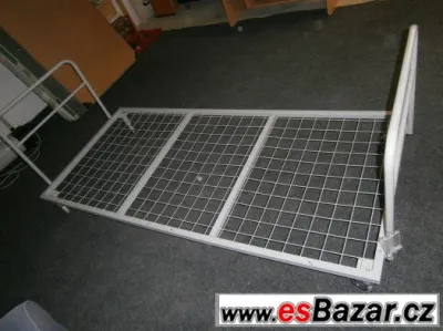 postel jednolůžko - kovová 90x200