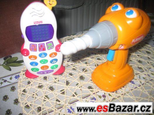 Prodám mluvící vrták a telefon – fotografie 1