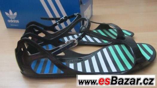 DÁMSKÉ  ČERNÉ ADIDAS NOVÉ SANDÁLKY vel. 42 – fotografie 4
