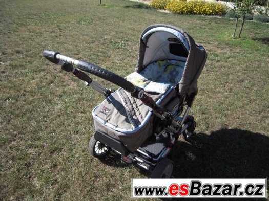 Prodám kombinovaný kočárek Hartan Topline S + příslušenství – fotografie 4