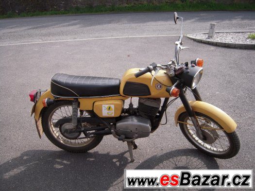 Prodám motocykl ČZ 125 typ 476/01, r.v. 1970 – fotografie 1