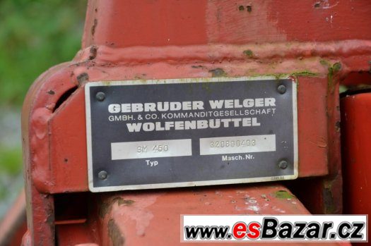 Disková sekačka Welger SM 450. 190 cm záběr – fotografie 4
