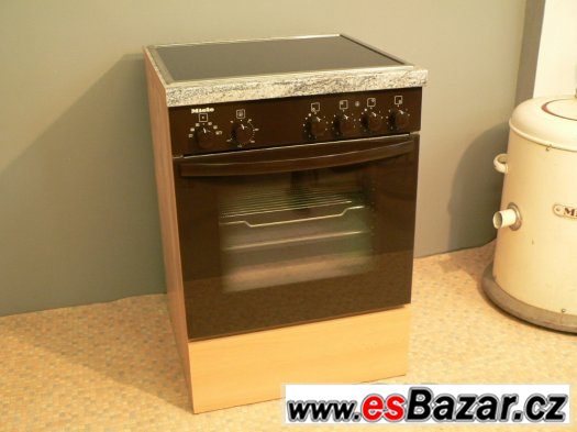 Hnědý vestavný sporák Miele H310E – fotografie 3
