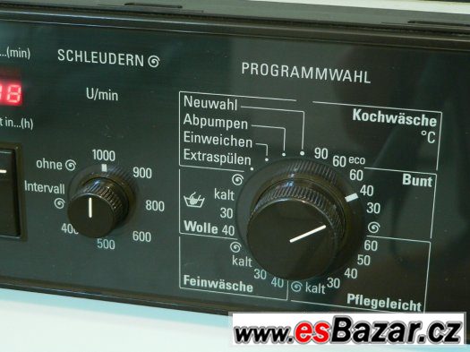 Vestavná pračka Siemens siwamat 6104 – fotografie 3