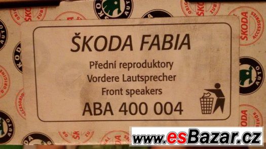 Reproduktory Škoda Fabia – fotografie 3