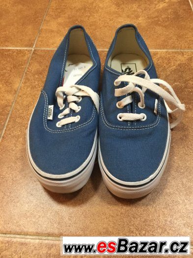 Boty Vans modré – fotografie 1
