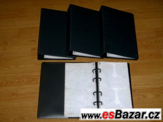 4x Hardbox na CD/DVD včetně 100 ks PP kapes pro 200ks CD/DVD – fotografie 2