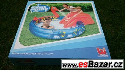 151 - Bazén BESTWAY - drak se sprchou a se skluzavkou – fotografie 4