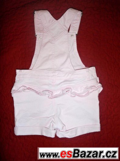 050 - Luxusní laclové šortky H&M vel.9-12měsíců (vel. 80) – fotografie 2