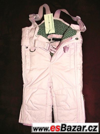 č.004 - TOMMY HILFIGER - NOVÉ oteplené kalhoty v.68 za 50% – fotografie 1