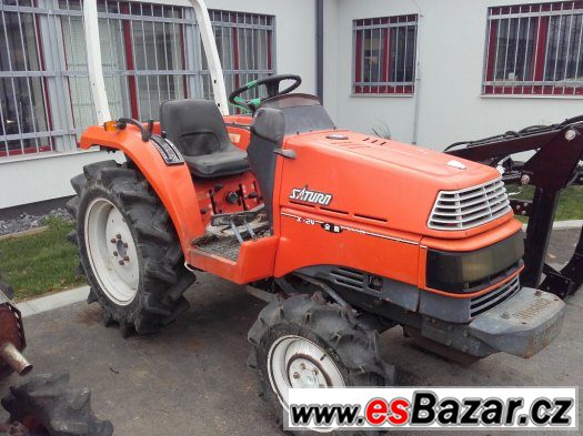 Malotraktor Kubota Saturn x-24 – fotografie 1
