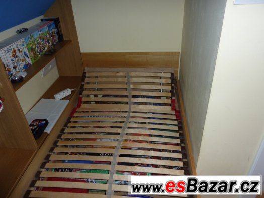 Prodám postel s roštem a matrací – fotografie 3