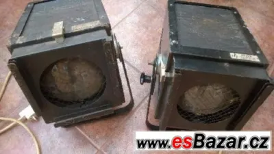Jevištní reflektory 2x1000W - FUNKČNÍ