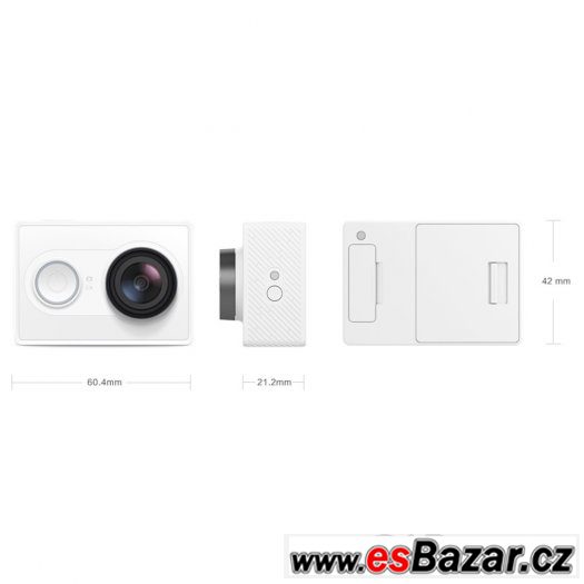 XiaoMi Yi kamera + bohaté příslušenství – fotografie 1