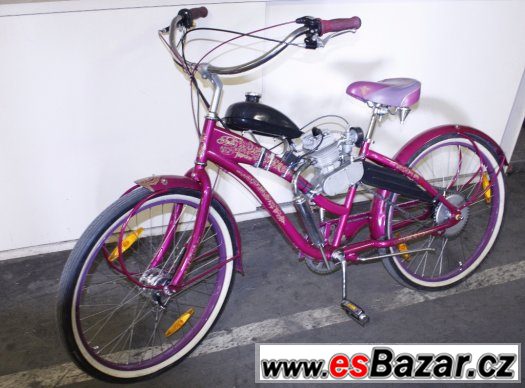 Jízdní kolo FELT Retro s přídavným motorem 80ccm. – fotografie 1