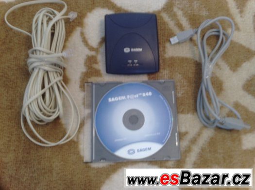 F@st 840 Adsl modem-sagem +pripojení – fotografie 1