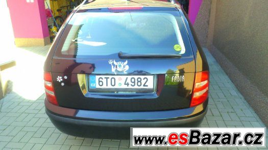 Fabia 1,2 47kw rv.10/ 2004 LPG Cerna Combi – fotografie 3
