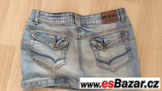 Džínová dívčí sukně Exe jeans.orig v. 27 – fotografie 3