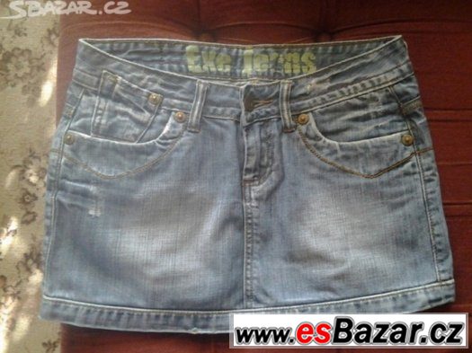 Džínová dívčí sukně Exe jeans.orig v. 27 – fotografie 5