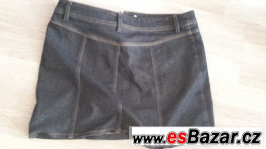 Dívčí džínova sukně MNG jeans. orig v. M/38 – fotografie 2