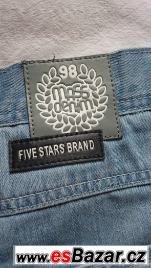 Pánská jeansy Mass Denim – fotografie 3