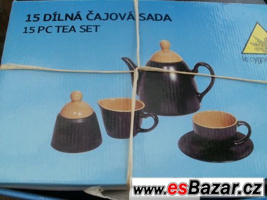 Prodám novou čajovou soupravu – fotografie 3