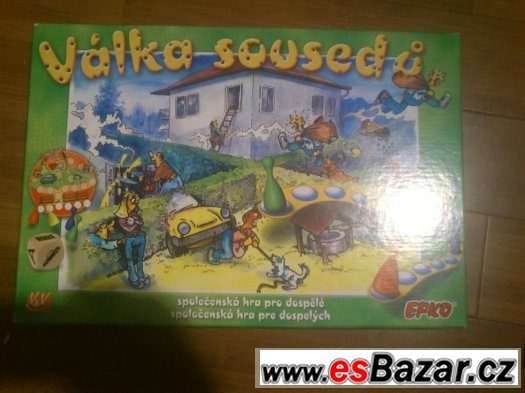 desková hra válka sousedů – fotografie 1