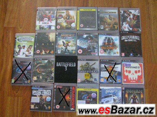 Prodám herní pecky na playstation 3 – fotografie 1