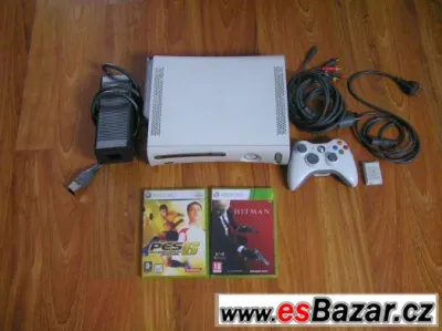 XBOX 360 20GB a hrami