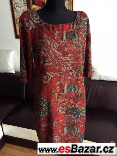 Luxusní šaty zn.Max Mara  Vel.L 44/46. – fotografie 1
