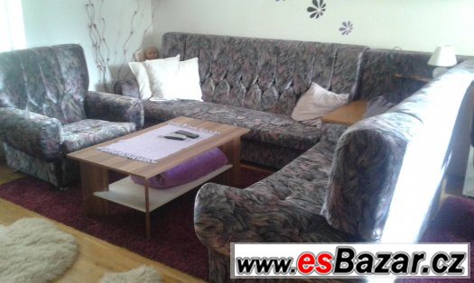Rohová sedací souprava – fotografie 1
