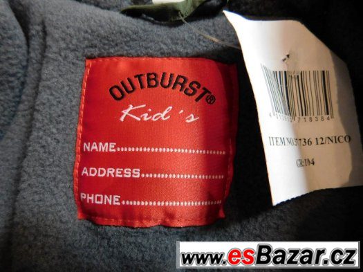 Dětská zimní kombinéza Outbust. – fotografie 3