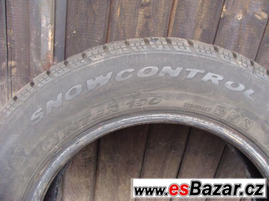 195/65R15  91T (PIRELLI-Snowcontrol II) Zimní 2Ks – fotografie 4