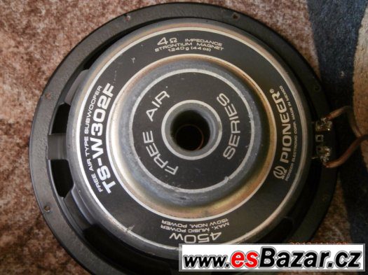 Subwoofer PIONEER TS-W302F – fotografie 4