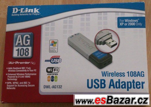 D-Link DWL-AG132 USB WIFI adaptér – fotografie 1