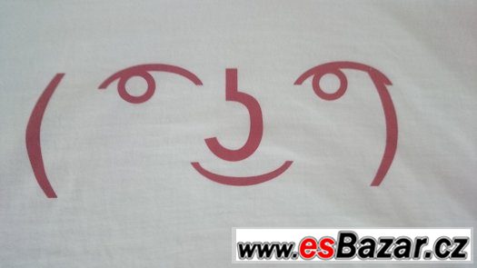 Unisex vtipné tričko LENNY FACE, ( ͡° ͜ʖ ͡°) – fotografie 2
