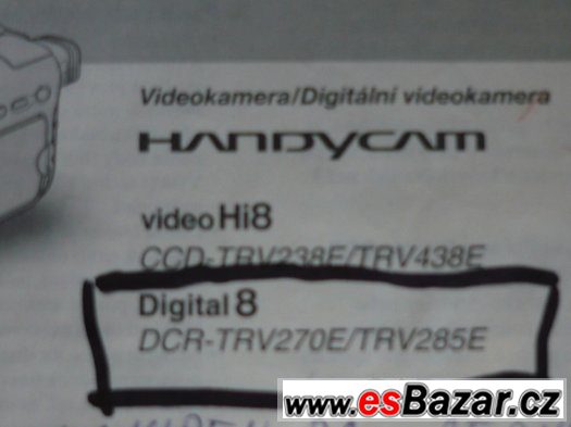 VIDEOKAMERA SONY – fotografie 4