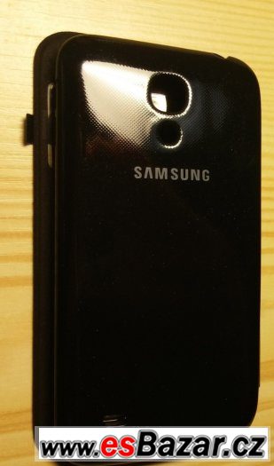 Samsung Galaxy S4 mini perleťové flipové pouzdro SView černé – fotografie 2