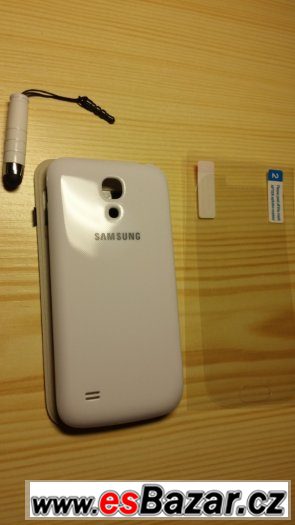 Samsung Galaxy S4 mini bílé flipové pouzdro S View – fotografie 3