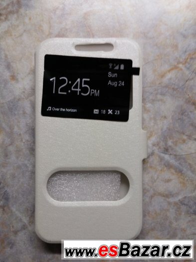 Samsung Galaxy Core Prime bílé pouzdro S View Window – fotografie 1
