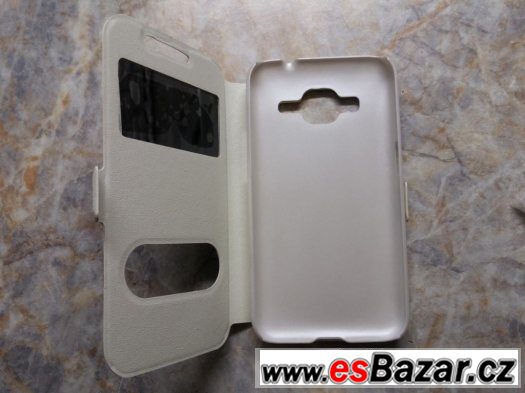 Samsung Galaxy Core Prime bílé pouzdro S View Window – fotografie 3