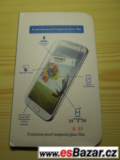 Ochranné tvrzené sklo pro Samsung Galaxy S5 (G900) – fotografie 2