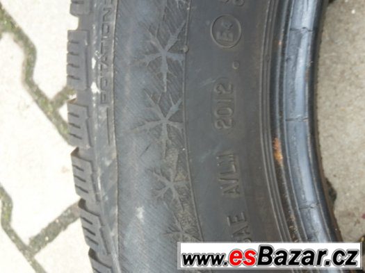 2x zimni pneu 195/65/15 barum polaris 3 80% – fotografie 3