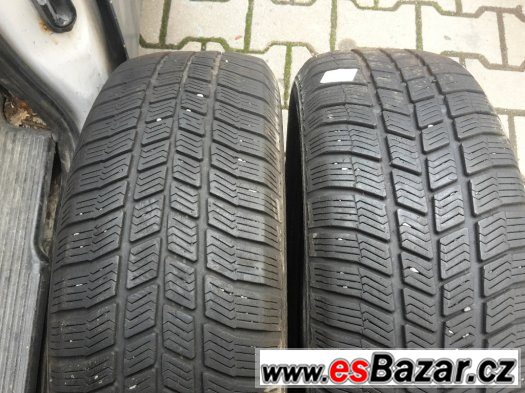 2x zimni pneu 195/65/15 barum polaris 3 80% – fotografie 4