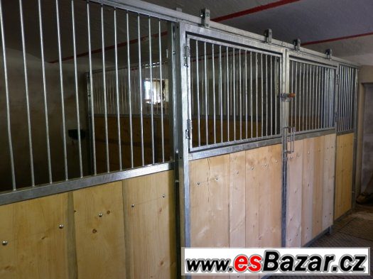 Vnitřní boxy pro koně – fotografie 1