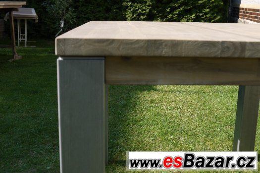 Kvalitní jídelní stůl z masivu A la Carte 120cm - Akácie – fotografie 2
