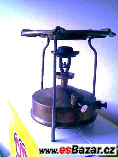 Vařič petrolejový, krásný, 100 letý – fotografie 3